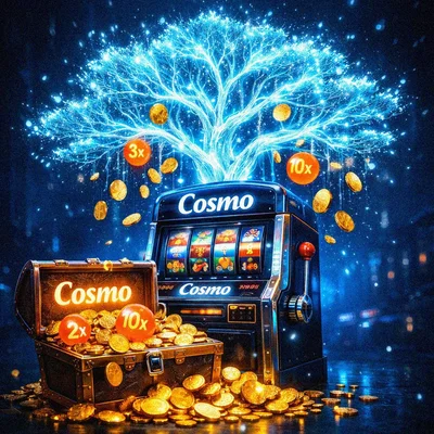 Visually stunning pokies at Cosmo Casino