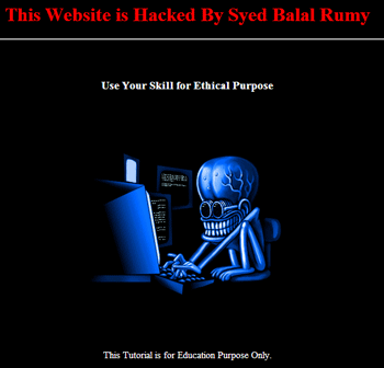 How-Hackers-are-creating-a-Website-Defacement-Page