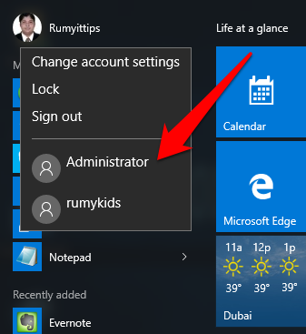Enable administrator account windows vista ophcrack