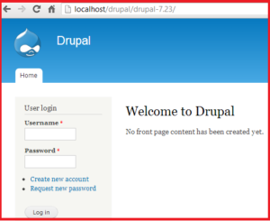 How To Install Drupal on Localhost with Xampp7