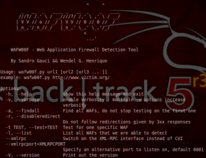 How to Detect the Web Application Firewall (WAF) With WafWoof1