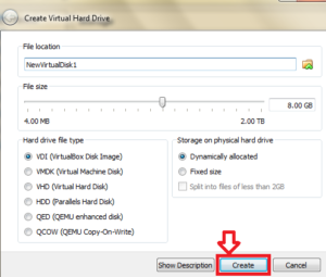 How to add Hard Disks in Oracle VirtualBox3