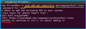 How to add a Backtrack or Kali Tools in Ubuntu1
