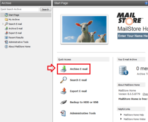 Make a secure backup of your email1