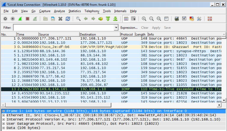 wireshark capture packets containing string